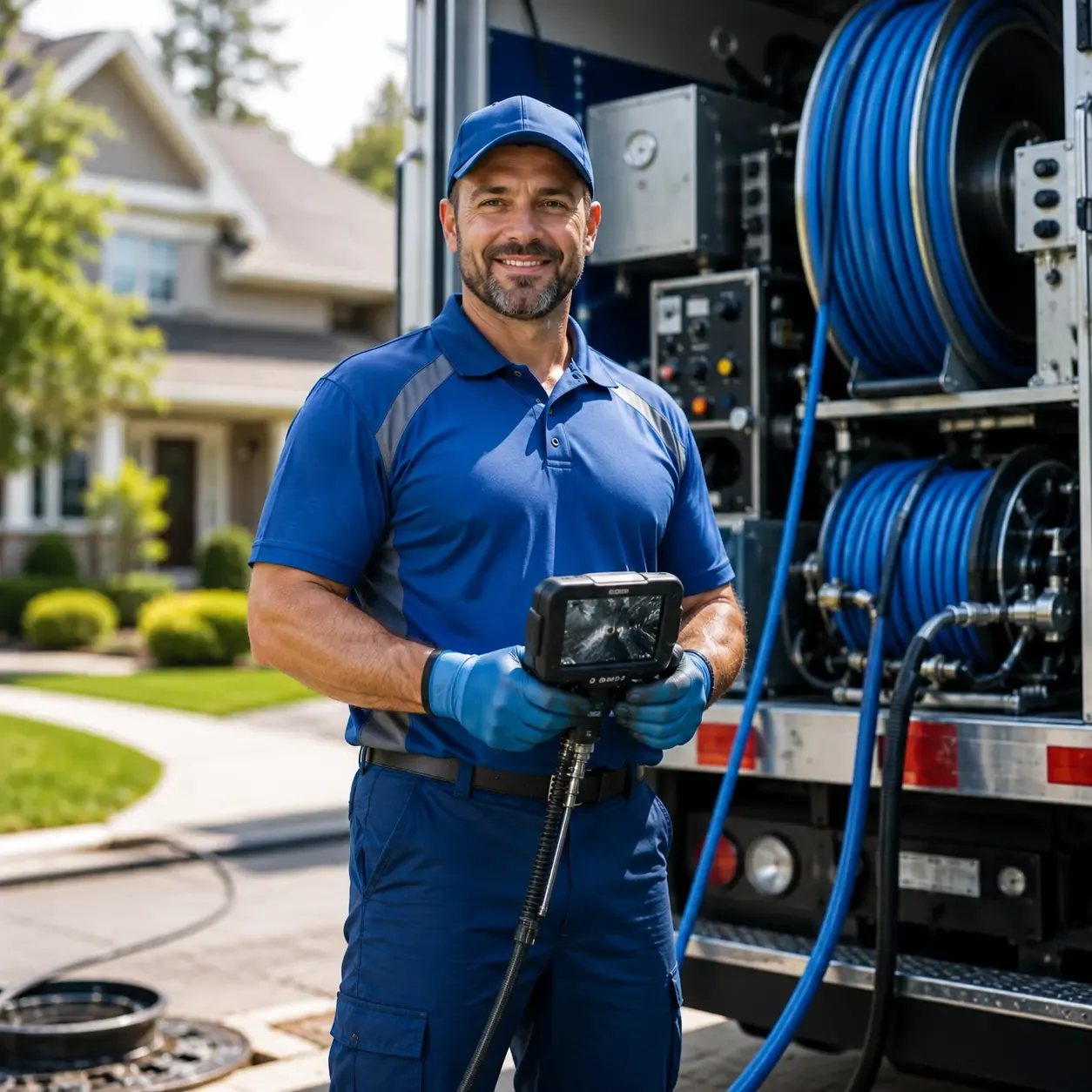 Local outdoor drain cleaning specialists in Bowden, WV